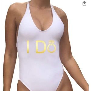 ‘I do’ bathing suit